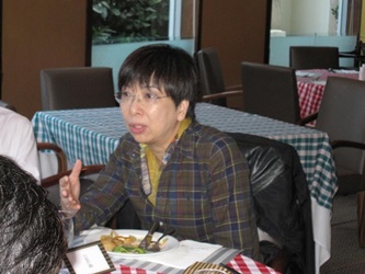 Delegation member Ms. Casey Chan