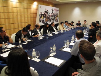 FDC Delegation met Singapore film industry leaders