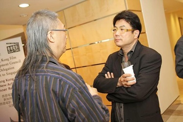 Mr. Samson Chiu, HK new generation director shared views with Mr. Jack Neo, Chairman of Neo Studios