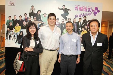 Ms. Mabel Cheung and Mr. Felix Fong met the Singapore filmmakers 