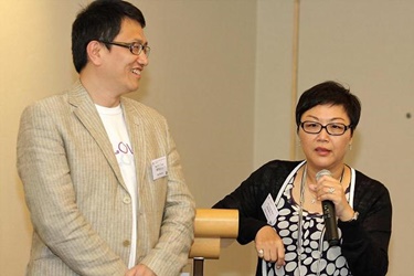 Producer Ms. Angel Hon and one of the directors of the film “A Decade of Love” Mr. Chan Wing Chiu shared their experiences of making the film