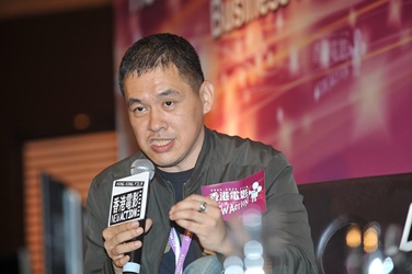 Mr. Wolf Chen, veteran Taiwan film distributor (Speaker)