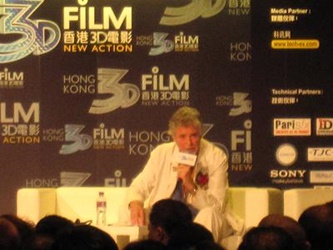 ‘Westwing 3D’3D 摄影总监Mr. Chuck Comisky分享3D摄影原理、和《阿凡达》3D制作与其他3D电影制作的经验