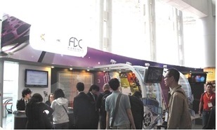 Situated near the entrance of the Exhibition Hall of FILMART 2011, the Hong Kong Film New Action Booth draws hundreds of local, Mainland and overseas visitors during the four-day exhibition