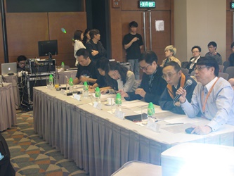 Jury panel of the Mock Project Pitching Session