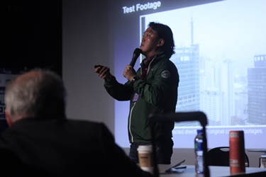 Professor Jae Mo Koo, another instructor of ‘Professional 4K Movie DIT and DMT Workshop’, explains the principles of digital cinematography to the participants