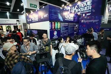 「香港电影New Action - 引爆4K」展馆