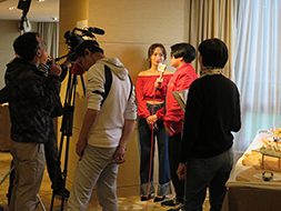 “Nova Power” artistes interviewed by media