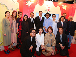 Group photo of the fashion designers and costume designers of “Nova Power” and officiating guests